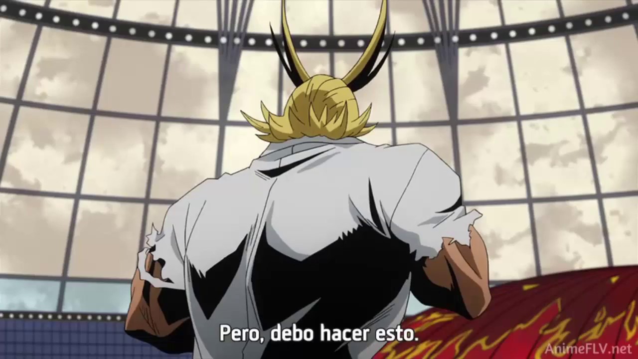 All Might +100% vs Nomu Plus Ultra- Sub espa&ntilde;ol