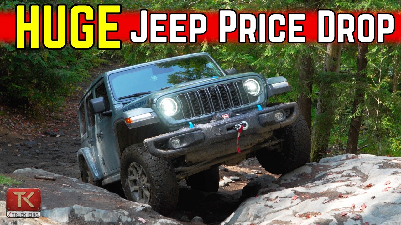 Смогут ли новые низкие цены вернуть Jeep на вершину? В путь на Wrangler и Gladiator Rubicon!