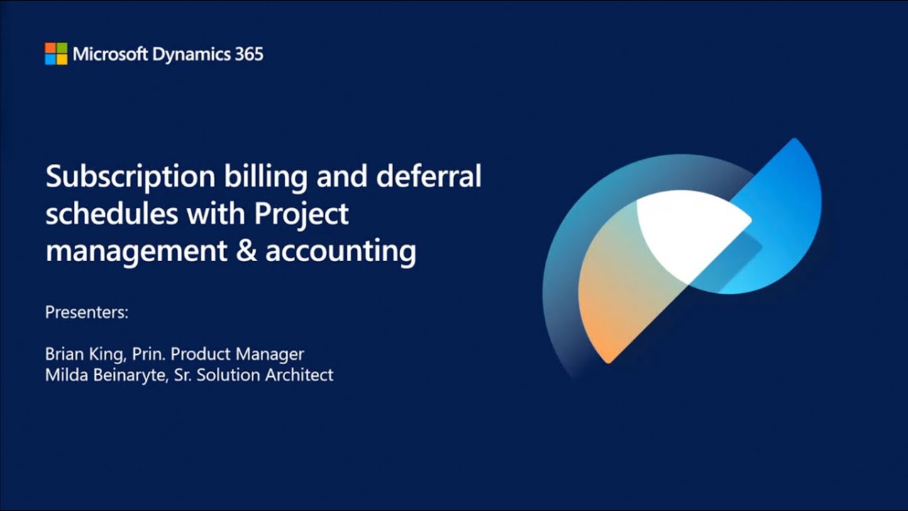 Subscription Billing and Deferral Schedules with Project Management & Accounting - TechTalk
