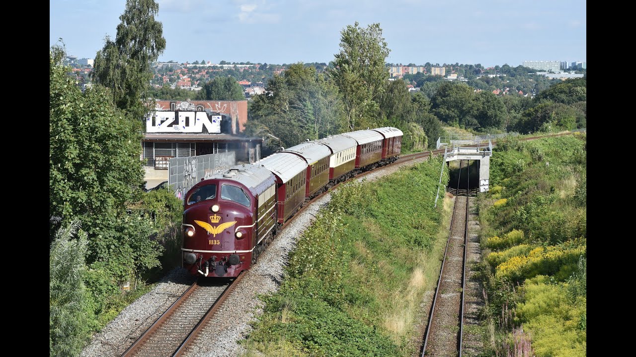 Danmarks Jernbanemuseum - MY 1135 - Kørsel mellem Aarhus og Silkeborg - August 2021