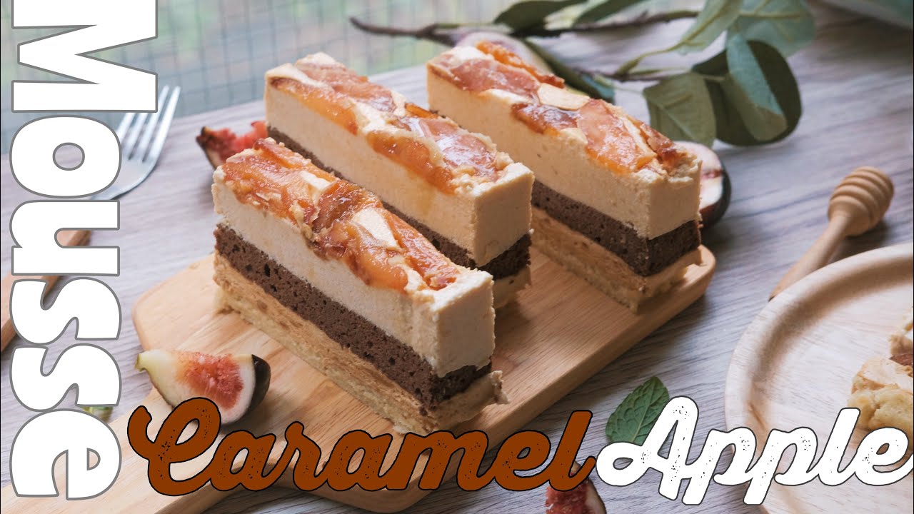 (Ko cần lò) Hướng dẫn làm Mousse Táo Caramel ngon hơn cả cảnh ông gấu Nino cởi trần