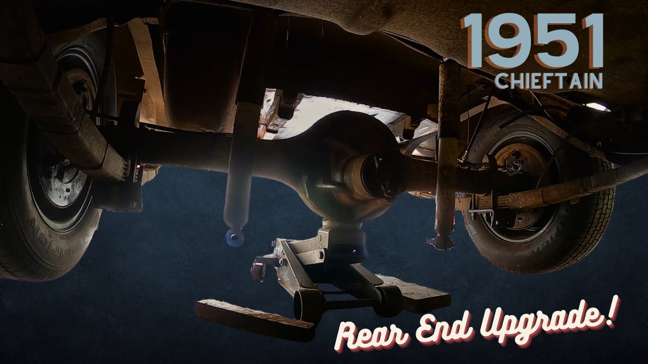 1951 Pontiac Chieftain rear end upgrade