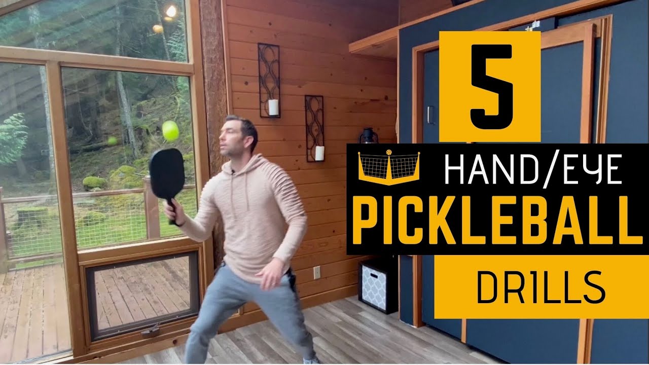 5 hand/eye coordination drills for pickleball