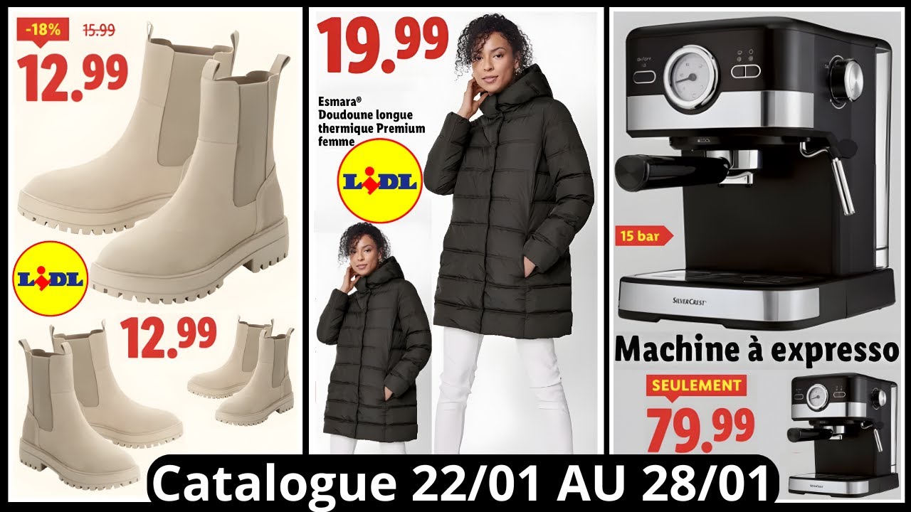 LIDL Catalogue De La Semaine Du 22/01/2026 AU 28/01/2026 LIDL France Arrivage De La Semaine #haul