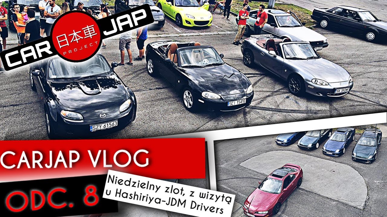 Niedzielny zlot, z wizytą u Hashiriya-JDM Drivers | CarJap Vlog odc. 8