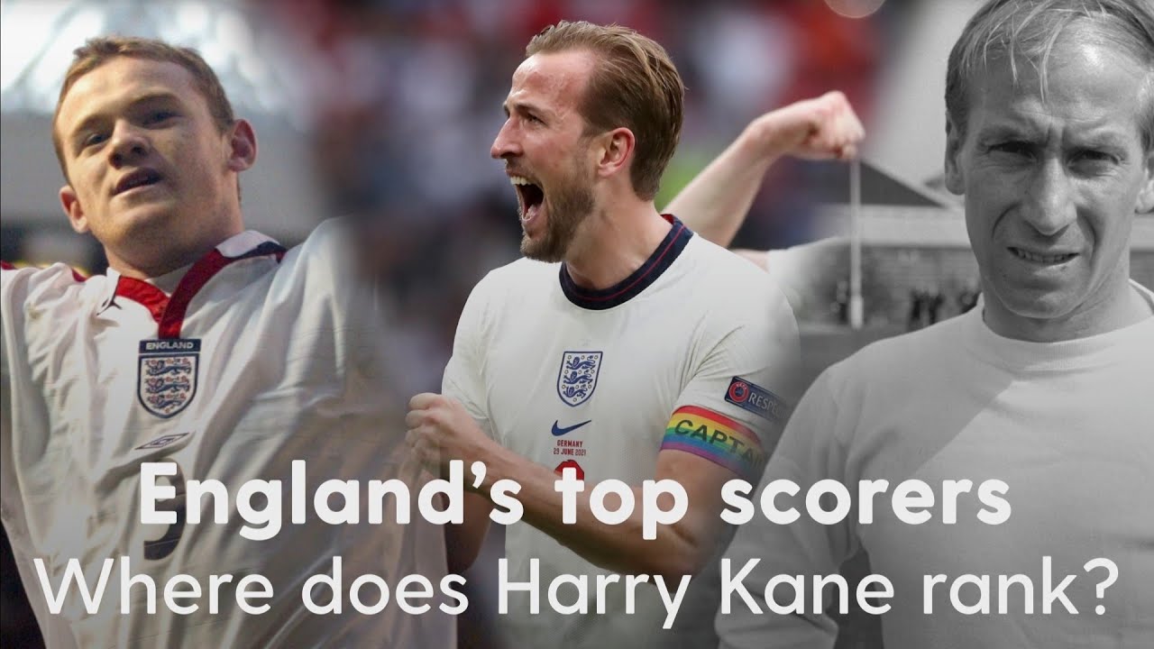 ENGLAND'S TOP SCORERS: Where Does Harry Kane Rank? 50 Goals in 71 International Appearances
