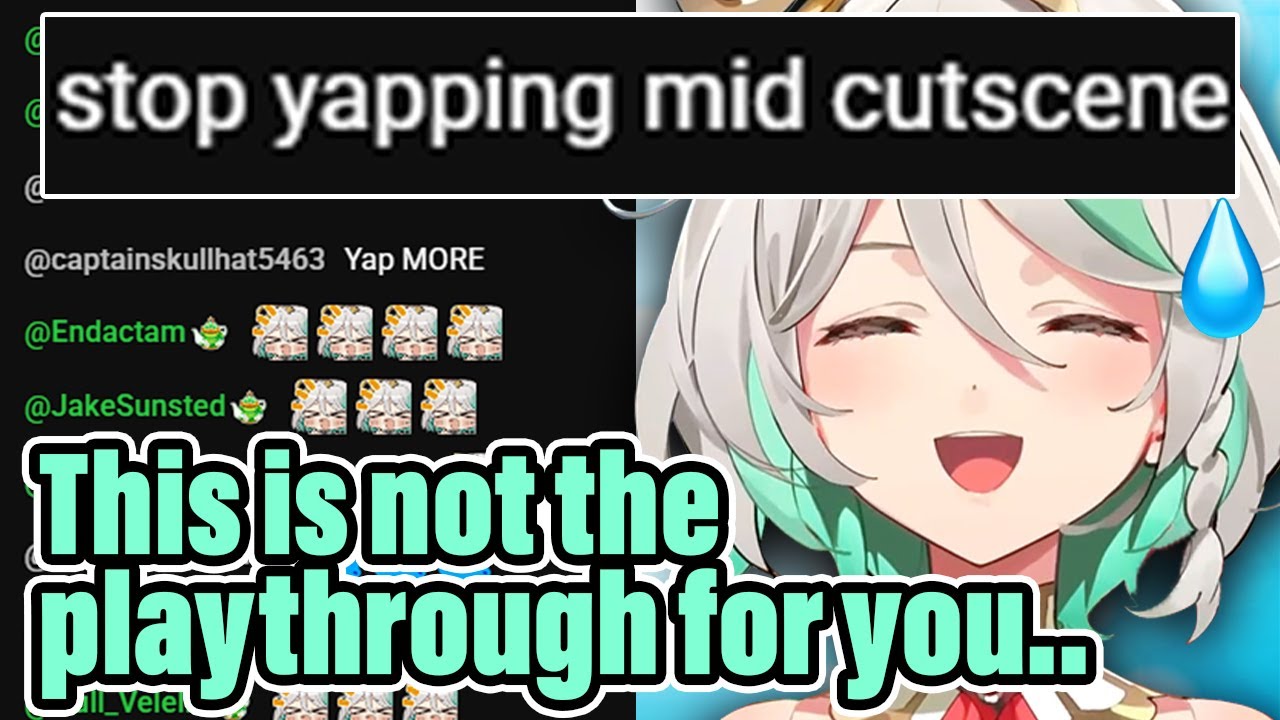 Cecilia When People Complain About Her Yapping TOO Much During the Game: