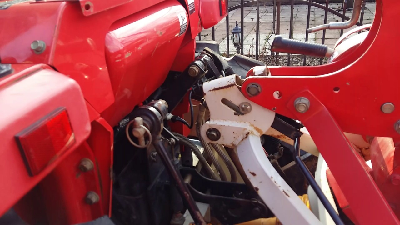 Японский трактор Mitsubishi MT201с фрезой и куном