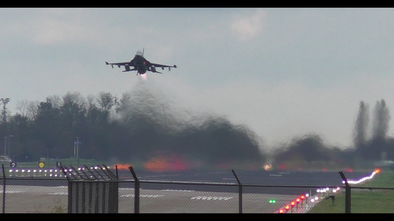 F-16 Afterburner Take Offs🔥| Air Base Leeuwarden | WIC 2024 October 29, 2024