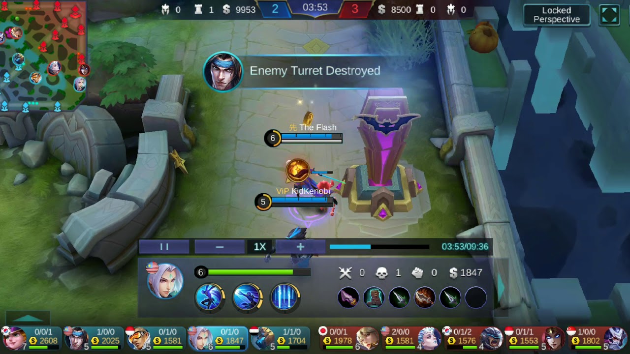 LING DOUBLE MANIAC GAMEPLAY !!! | MYTHIC RANK