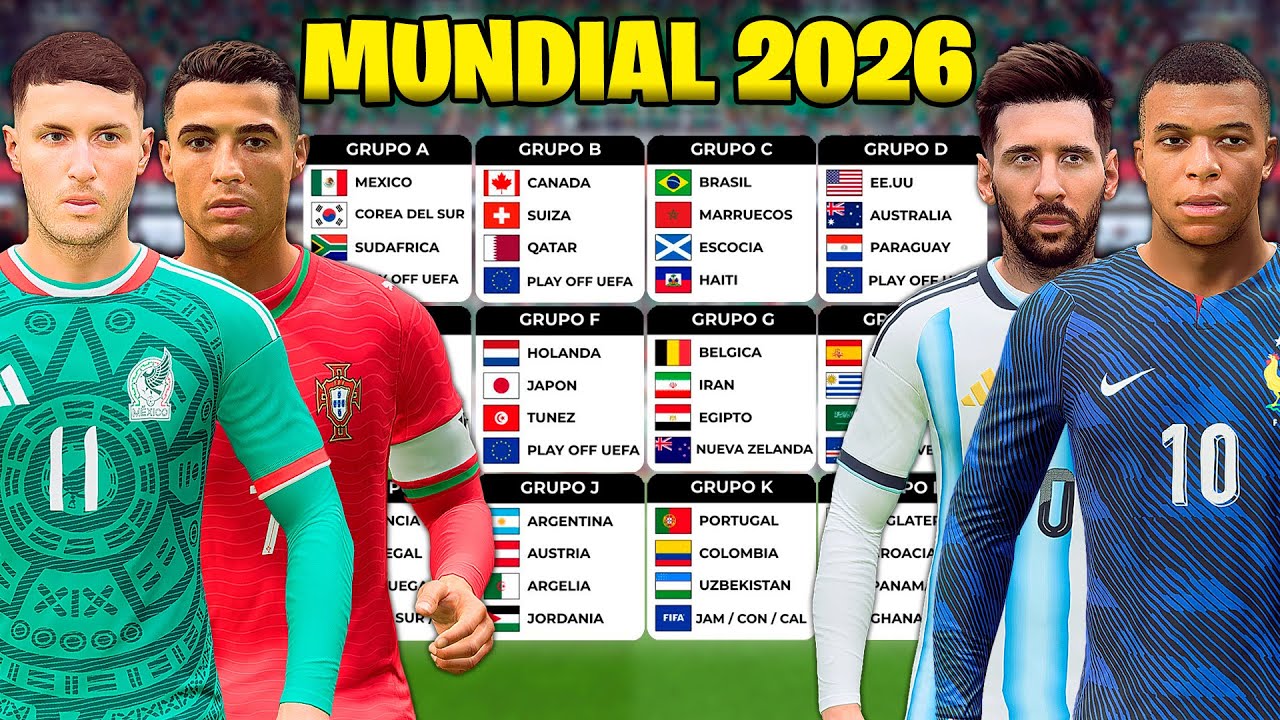 SIMULÉ el MUNDIAL 2026 en FC 26 🔥