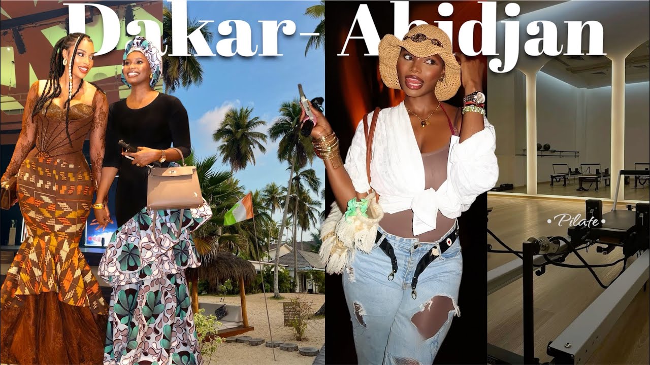 DE DAKAR À ABIDJAN🇨🇮 #1: et si on passait l’été ensemble? pilate, beach party, haul shein…
