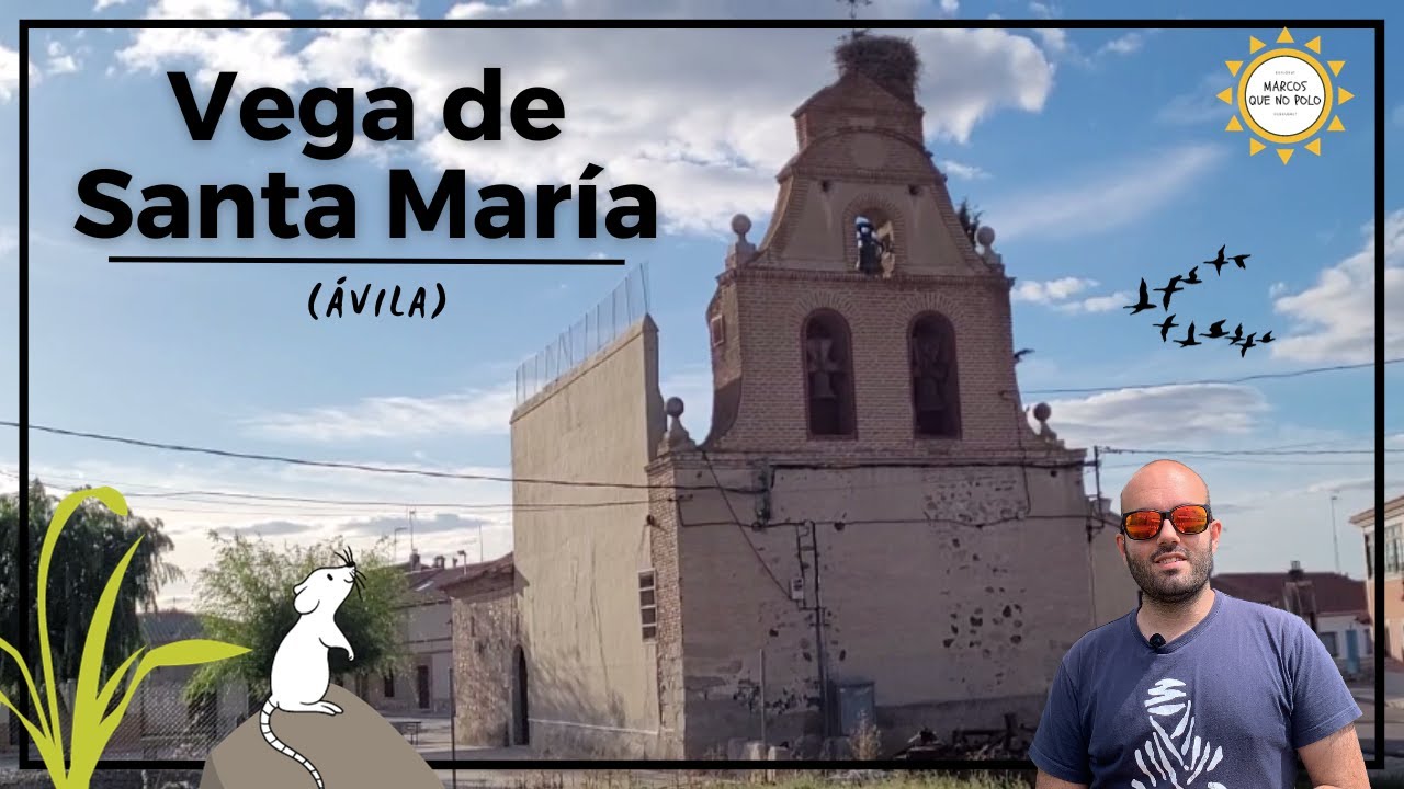 🟢 VEGA DE SANTA MARIA, En AVILA. Iglesias, palacios y un maravilloso museo al aire libre