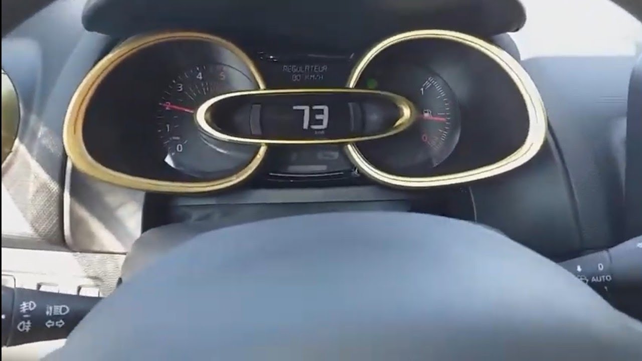 Utilisation du régulateur de vitesse dans la CLIO 4