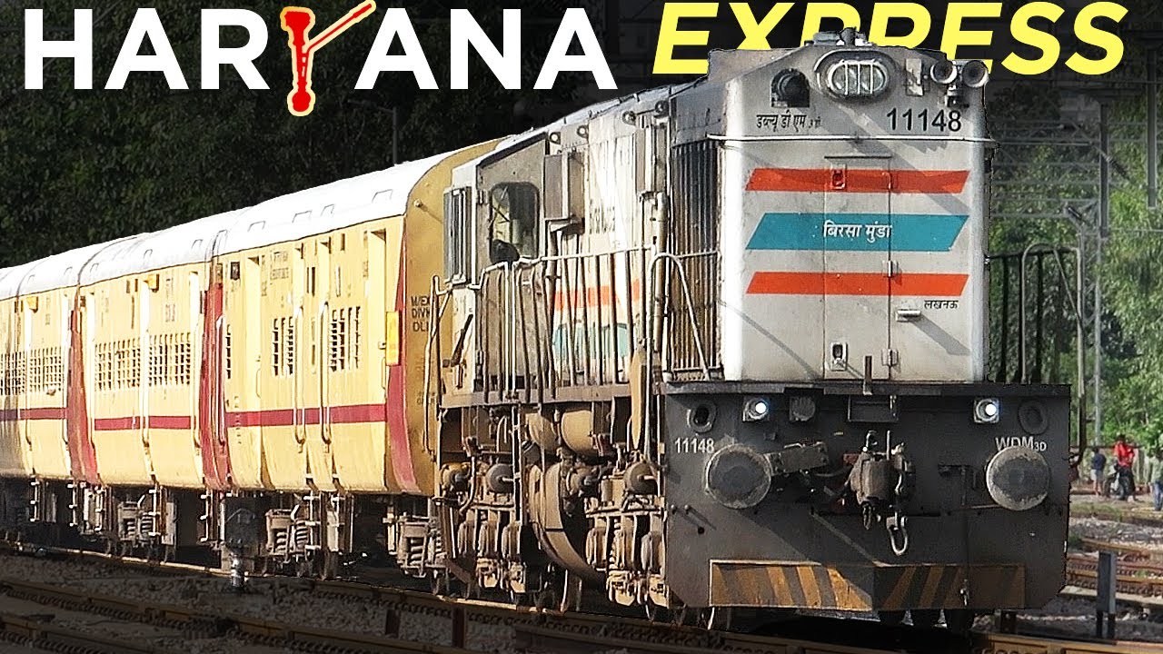 Diesel to Electric | Haryana Express | Sirsa - Tilak Bridge