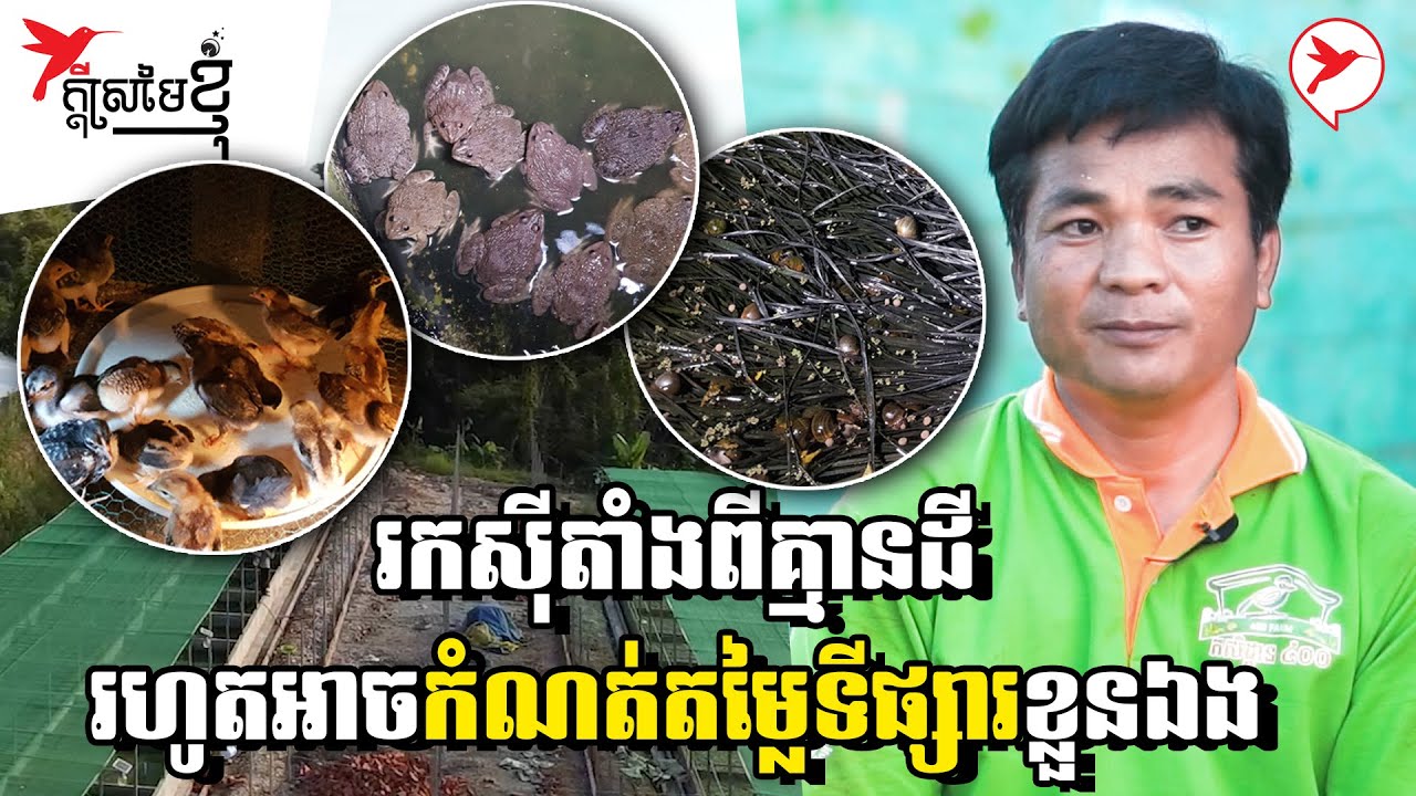 រកស៊ីតាំងពីគ្មានដី រហូតដល់អាចកំណត់តម្លៃទីផ្សារខ្លួនឯង