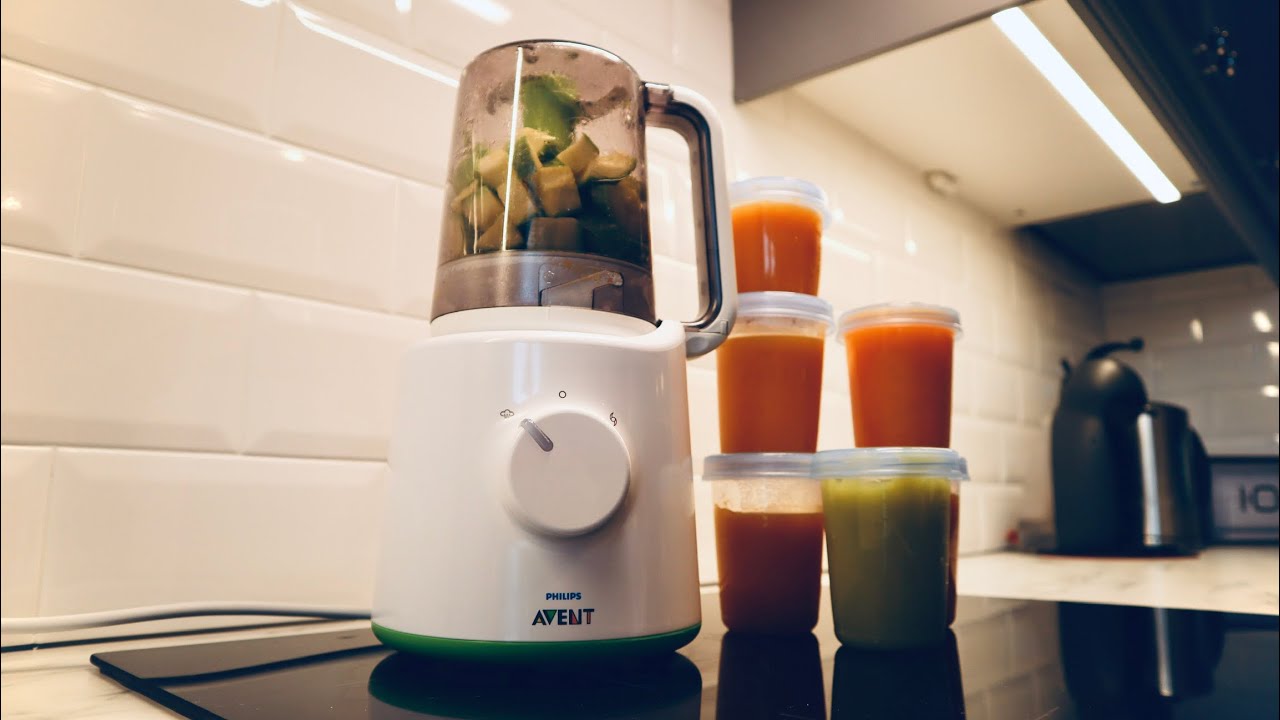 ВВОД ПРИКОРМА 4 НЕДЕЛЯ | ОБЗОР ПАРОВАРКИ БЛЕНДЕРА PHILIPS AVENT 2 В 1 | МатьПереМать