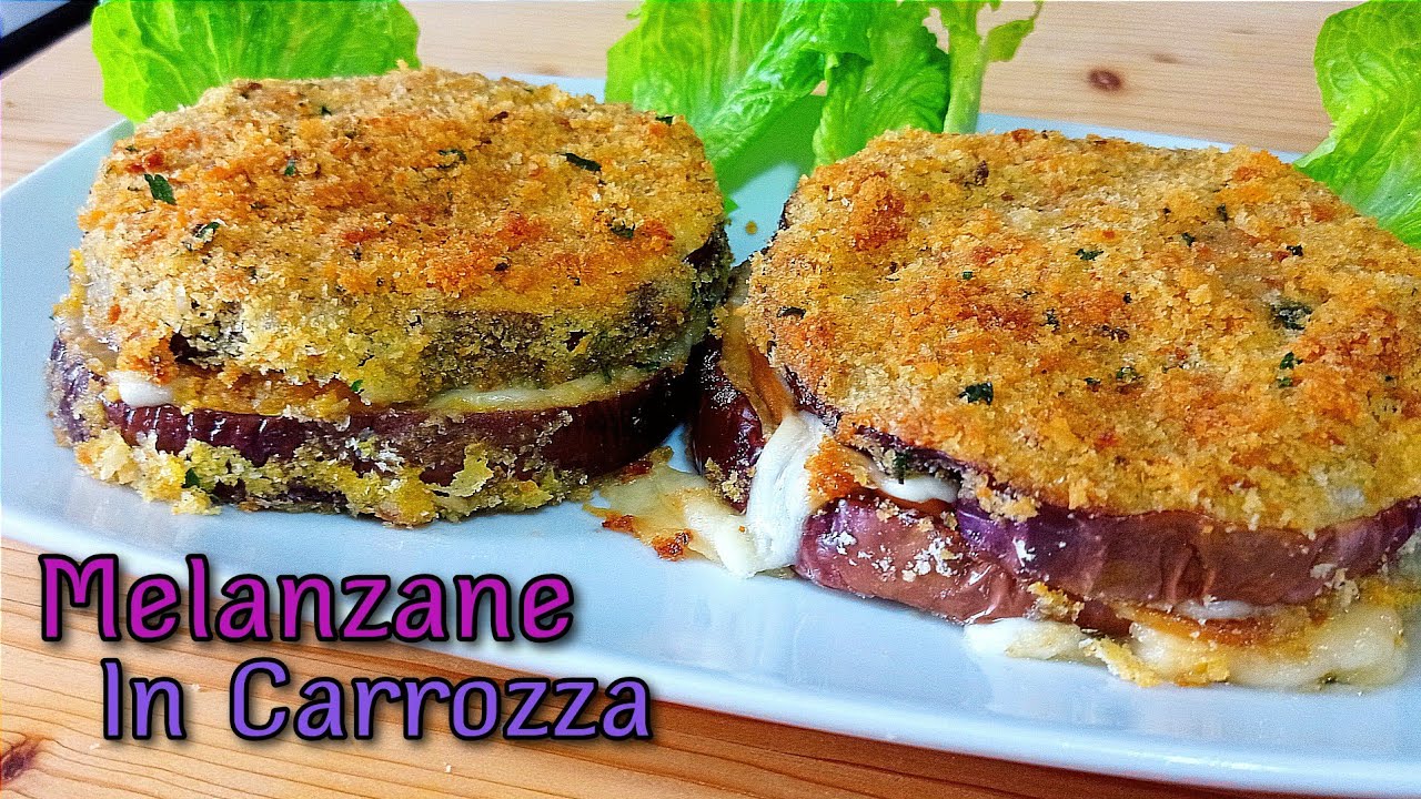 MELANZANE IN CARROZZA AL FORNO SECONDO PIATTO LEGGERO E BUONISSIMO