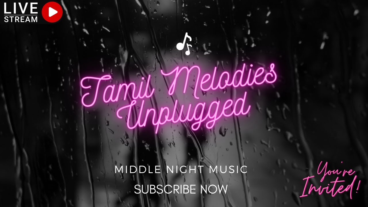Tamil Melodies Unplugged: A Live Music Experience #tamilsongs #live #sadmelody