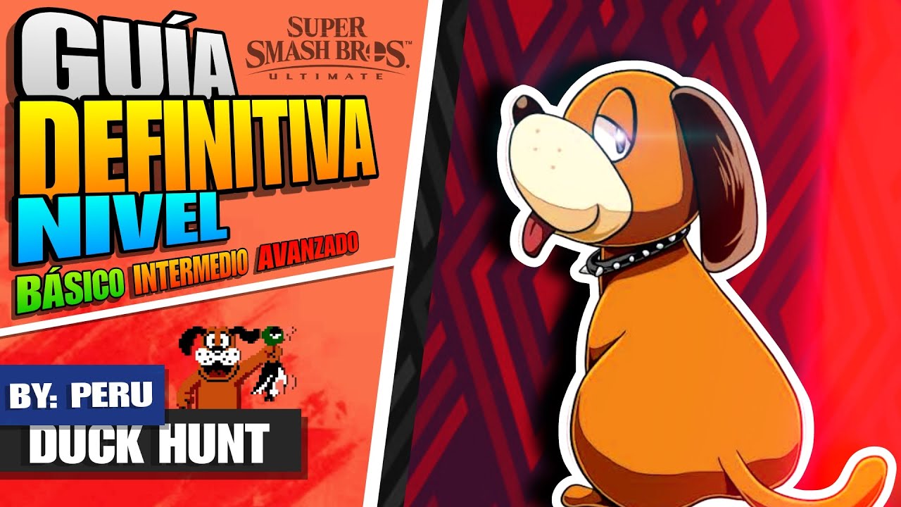 GUIA DEFINITIVA DE DUCK HUNT (Lo Basico, Intermedio y Avanzado) Super Smash Bros Ultimate