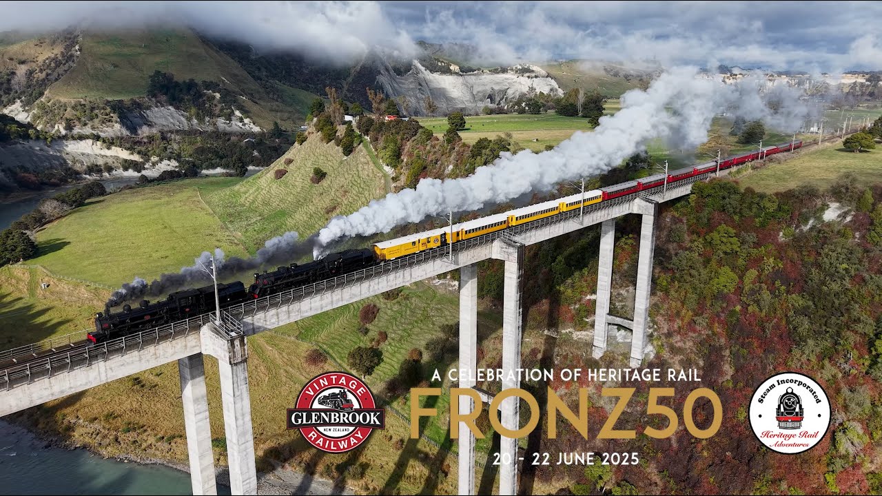 Express Double Headed Steam up the Main Trunk Line│FRONZ50