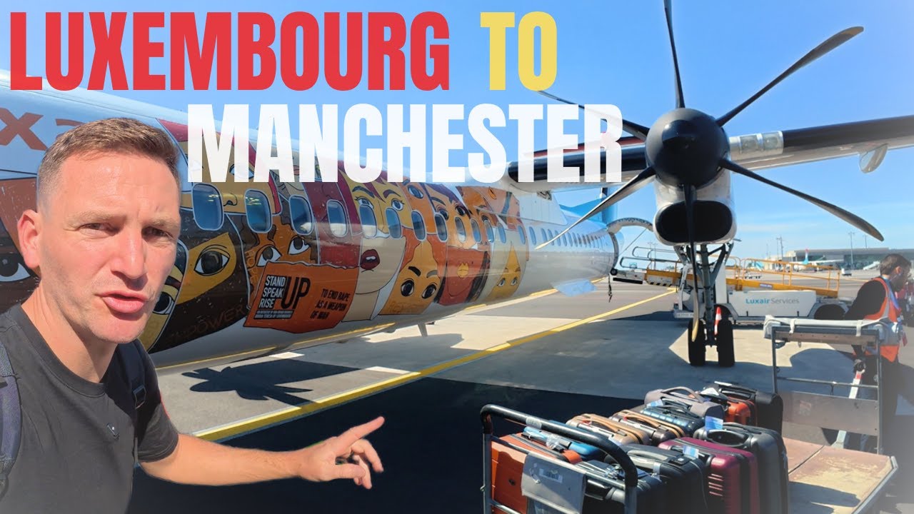 Путешествие из Люксембурга в МАНЧЕСТЕР #traveleurope #travelvlog