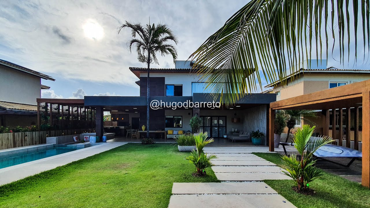 Casa de Alto Padrão no Portal dos Coqueiros, frente ao mar | Bairro Aruana, Aracaju - Sergipe