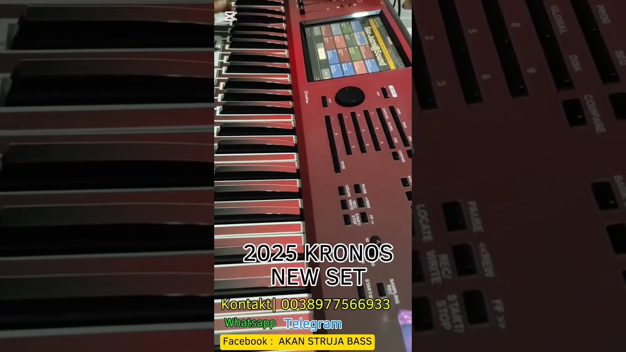 Korg (Kronos & Nautilus) 2025 New Set  Kontakt: 0038977566933  Facebook : Akan Struja Bass