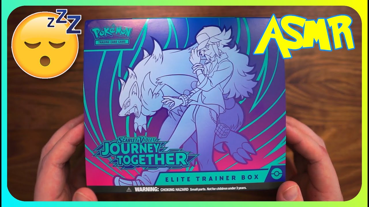 (ASMR) Pok&eacute;mon Journey Together ETB Unboxing To Help You SLEEP!