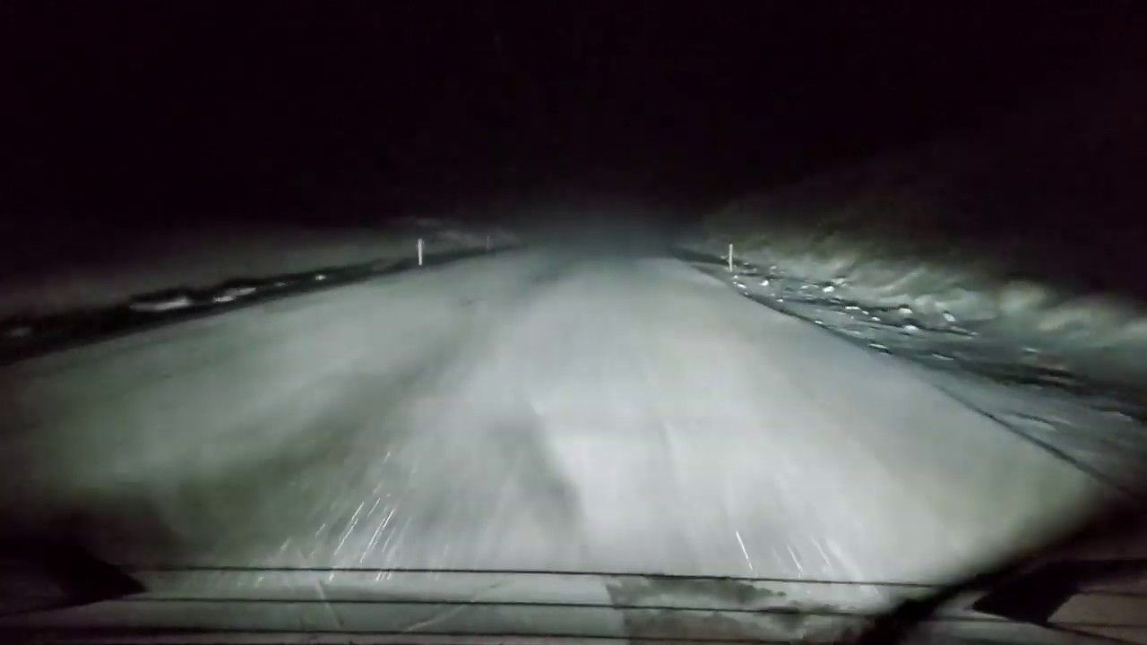 Racing The Obama Clock Whilst it Snows. Trucking I-70 Through The Utah 🏜️ at Night!!