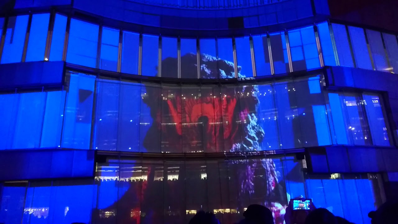 シン・ゴジラ プロジェクションマッピング#ゴジラ#GODZILLA