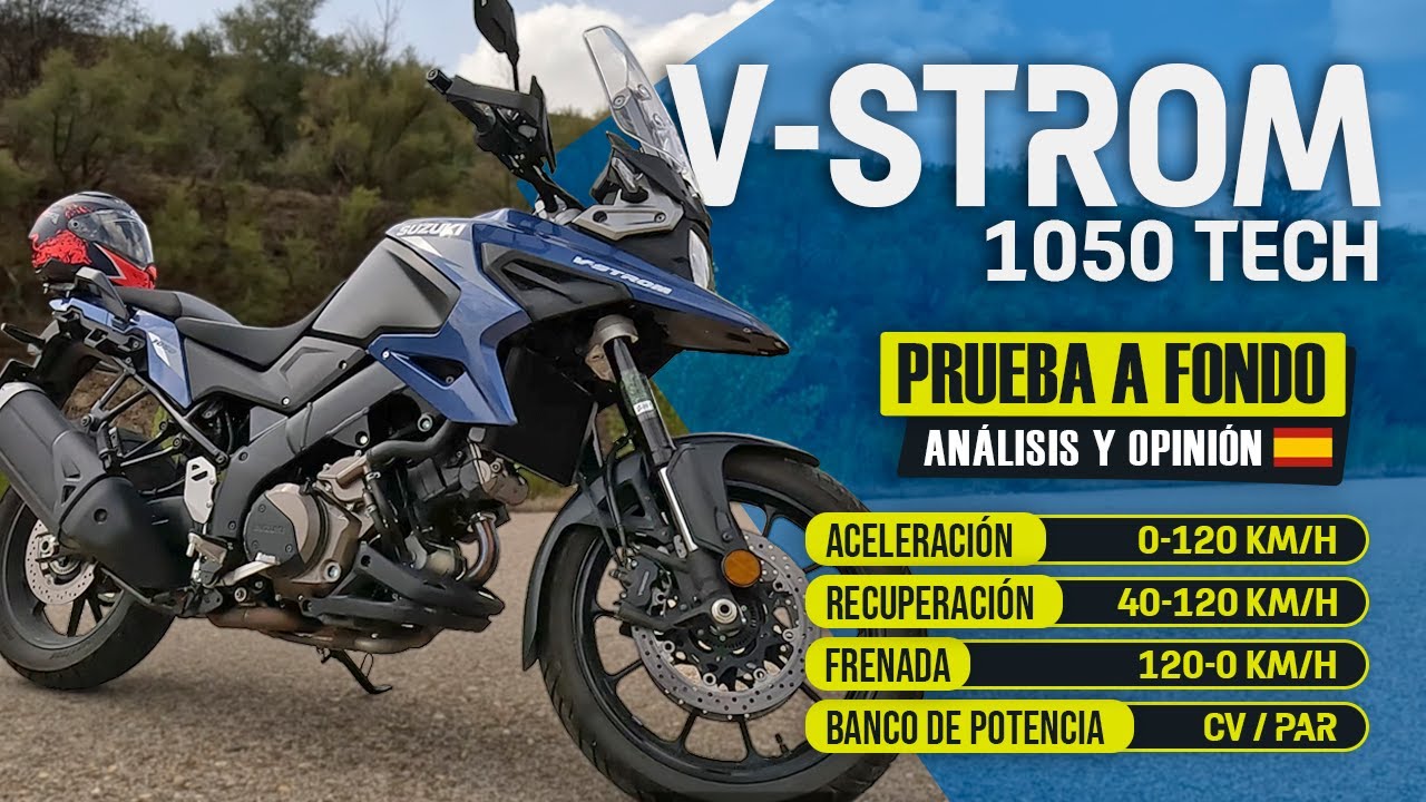 Suzuki Vstrom 1050 Tech 2023 ✊🔥 Prueba a Fondo, Análisis y Opinión | Review | Test