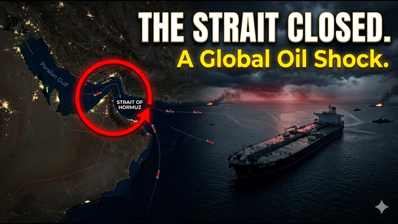 The Day the Strait Closed:  A Global Oil  Shock
