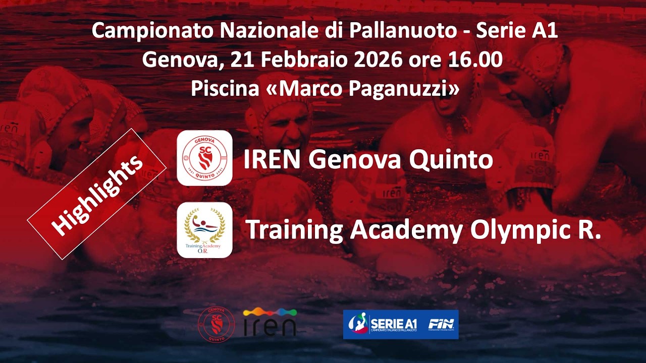 Highlights Iren Genova Quinto-Training Academy Olympic Roma