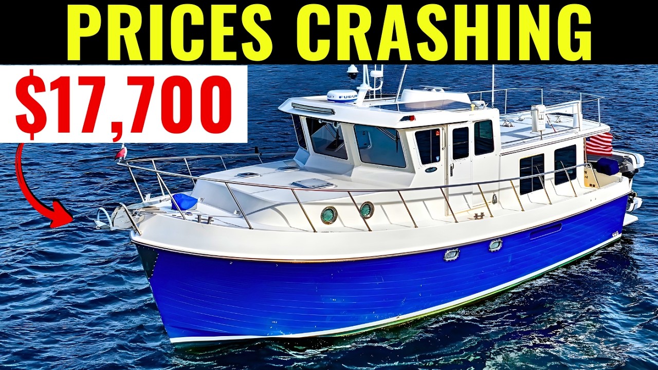 Top 20 Used Trawlers Are Suddenly CHEAP - Prices Are Crashing
