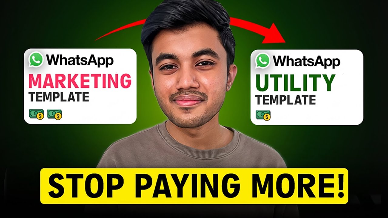 Как преобразовать шаблон маркетинговой кампании WhatsApp в шаблон утилиты (WhatsApp API)
