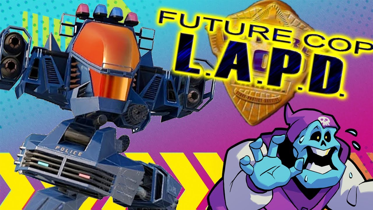 Fighting crime...in a future time! - Future Cop L.A.P.D