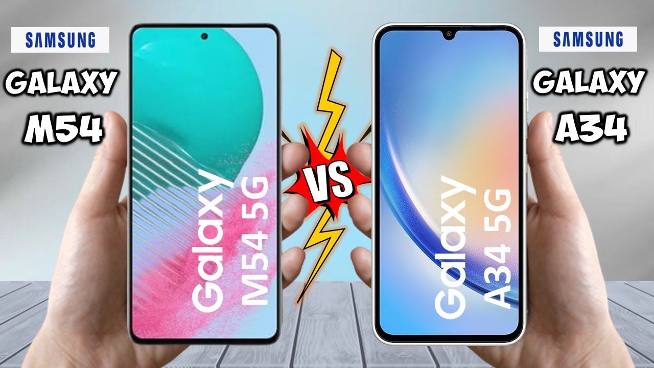 Samsung Galaxy M54 5G Vs Samsung Galaxy A34 5G - Full Comparison 2023