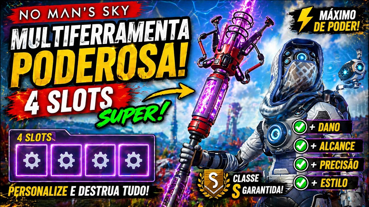 CAJADO COM 4 SUPER CARREGADOS JUNTOS NO MAN´S SKY