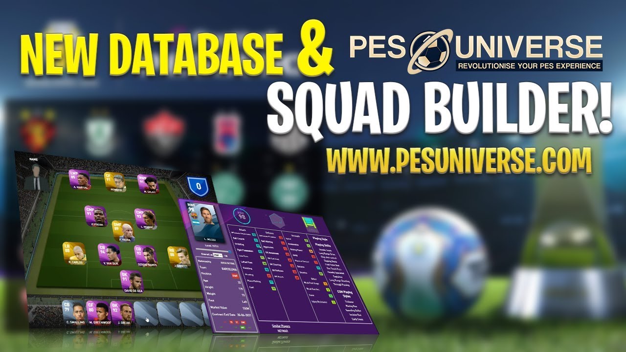 [TTB] PES 2020 Brand New Database & Squad Builder by PES Universe - Now Live!