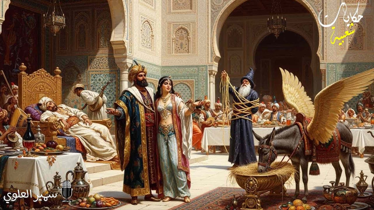 قصة نعمان و الملك غضبان