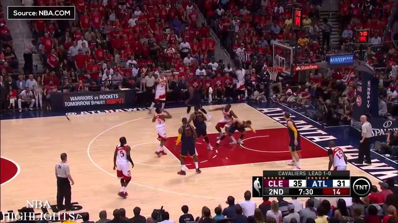 Cleveland Cavaliers vs Atlanta Hawks - Full Highlights | Game 2 | May 22, 2015 | NBA Playoffs