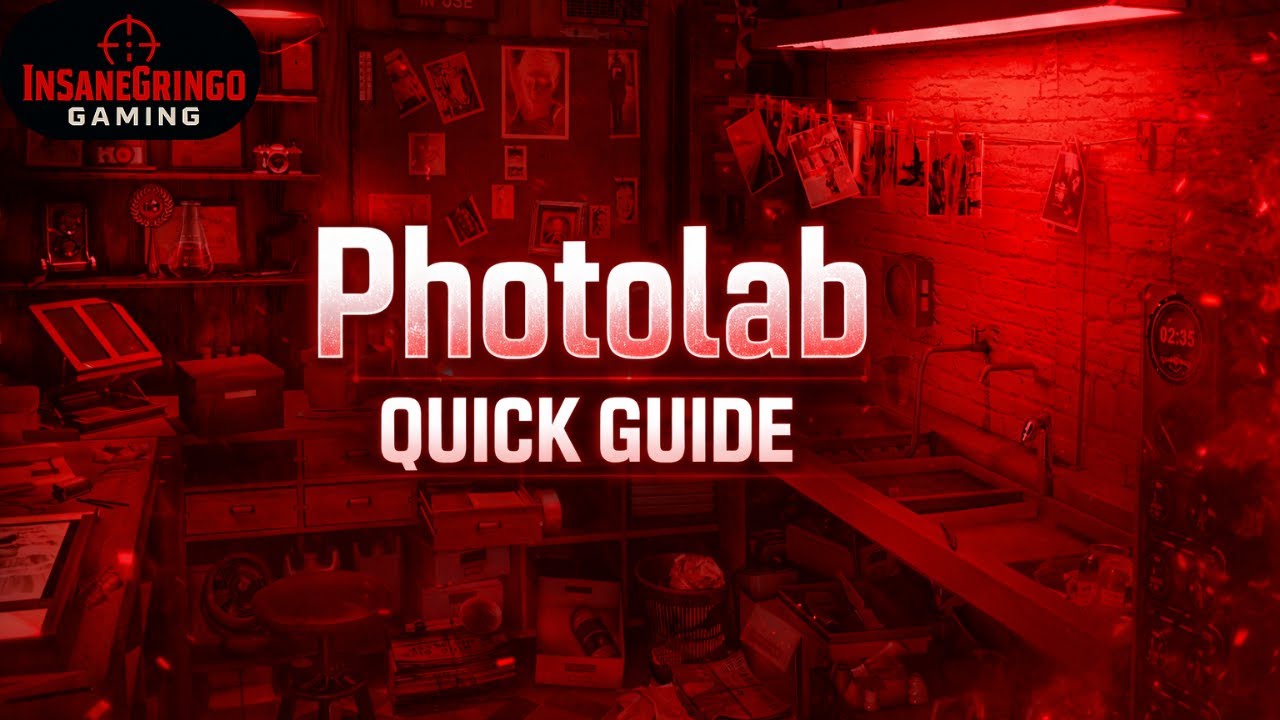 The Panic Room House of Secrets - Photolab QUICK GUIDE