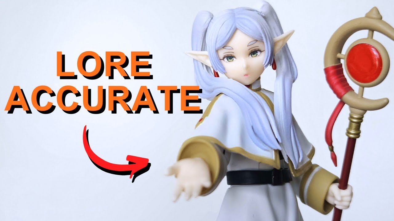 The Best Anime Elf Waifu // Frieren: Beyond Journey's End // SH Figuarts Action Figure Review