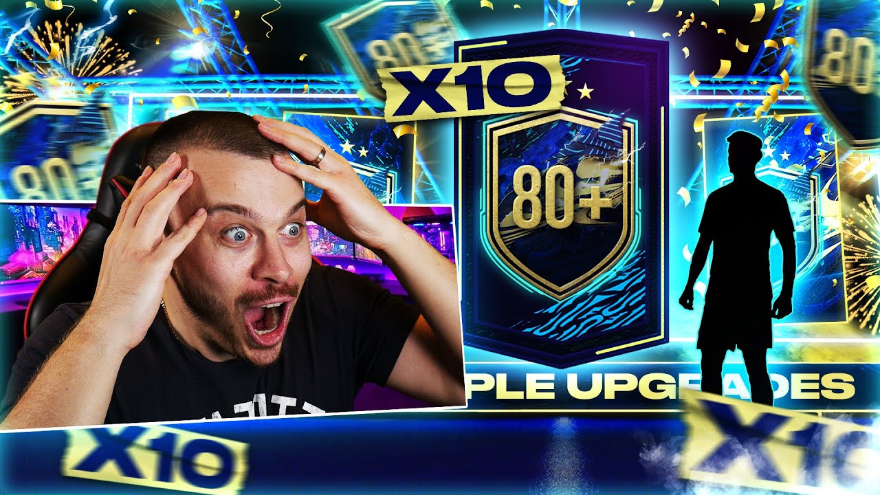 FIFA 21 I DID 10X 80+ TRIPLE UPGRADE SBC PACKS ON MY RTG & THIS IS WHAT I GOT!