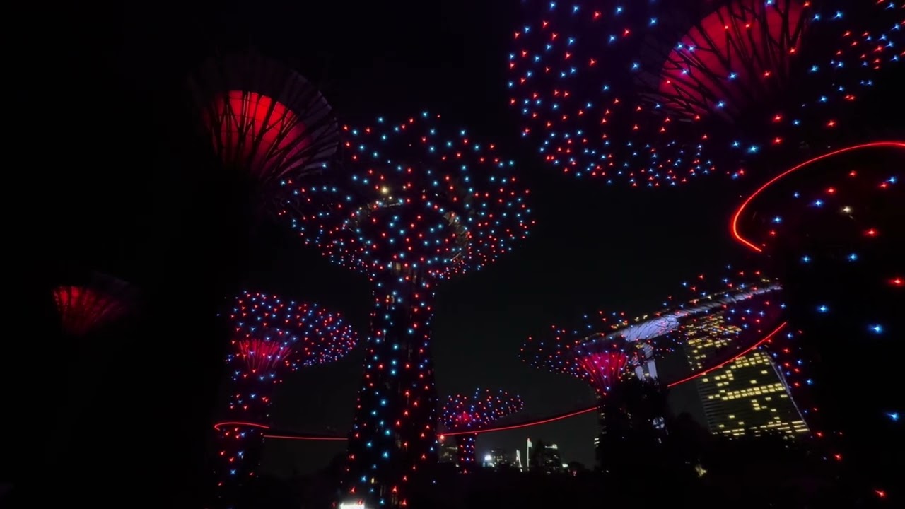 Supertree grove classical theme 2026 January garden rhapsody Full show FT. Garden Waltz