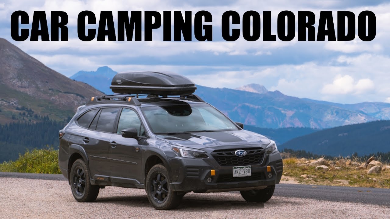 Subaru Outback Wilderness Car Camping // Aspen Colorado
