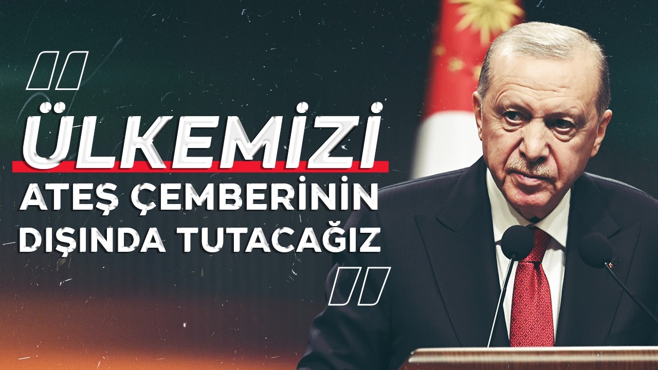 Cumhurbaşkanı Recep Tayyip Erdoğan, Kabine Toplantısı sonrası a&ccedil;ıklama yaptı