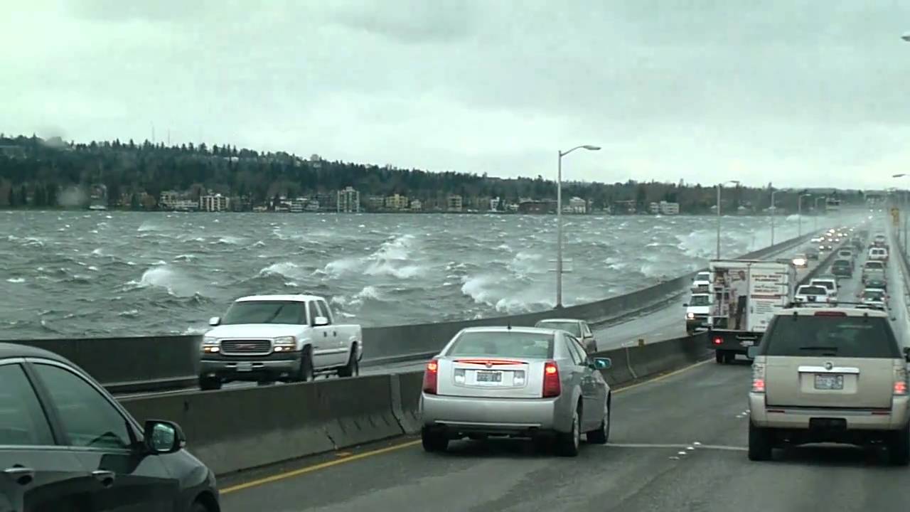 520 bridge during windstorm