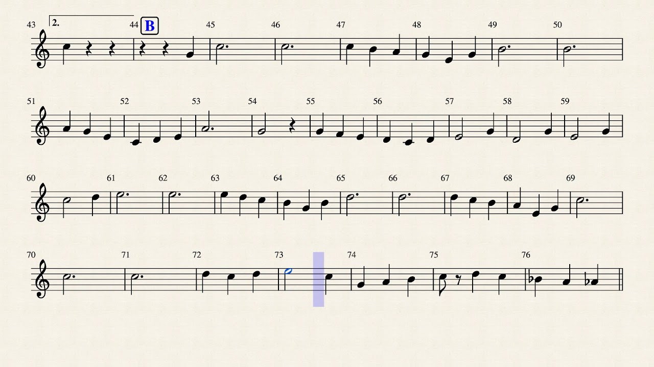 Valse n°2 de Dmitri Chostakovitch simple pour sax alto